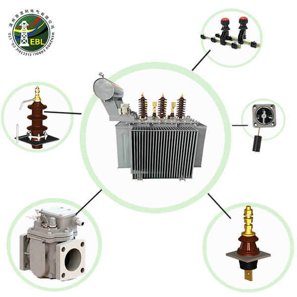 Accessoires principaux pour nos transformateurs immergés dans l'huile - accessoires avec armoire de stockage d'huile