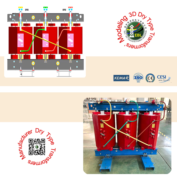 Modélisation de transformateurs secs 3D